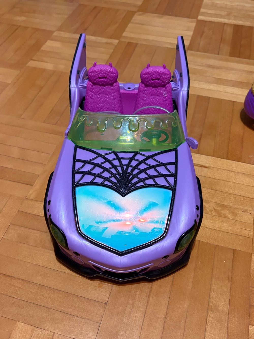 monster high doll car